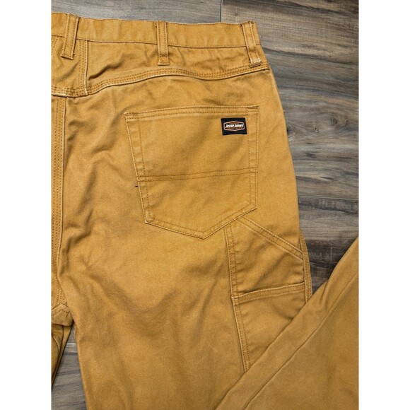 Jesse James Carpenter Pants Men's 36x34 Canvas Workwear Utility Grunge Y2K - Picture 4 of 8